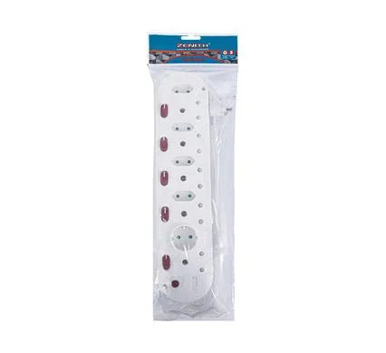Multiplug 5x16a+5×2-p illum-switch znth