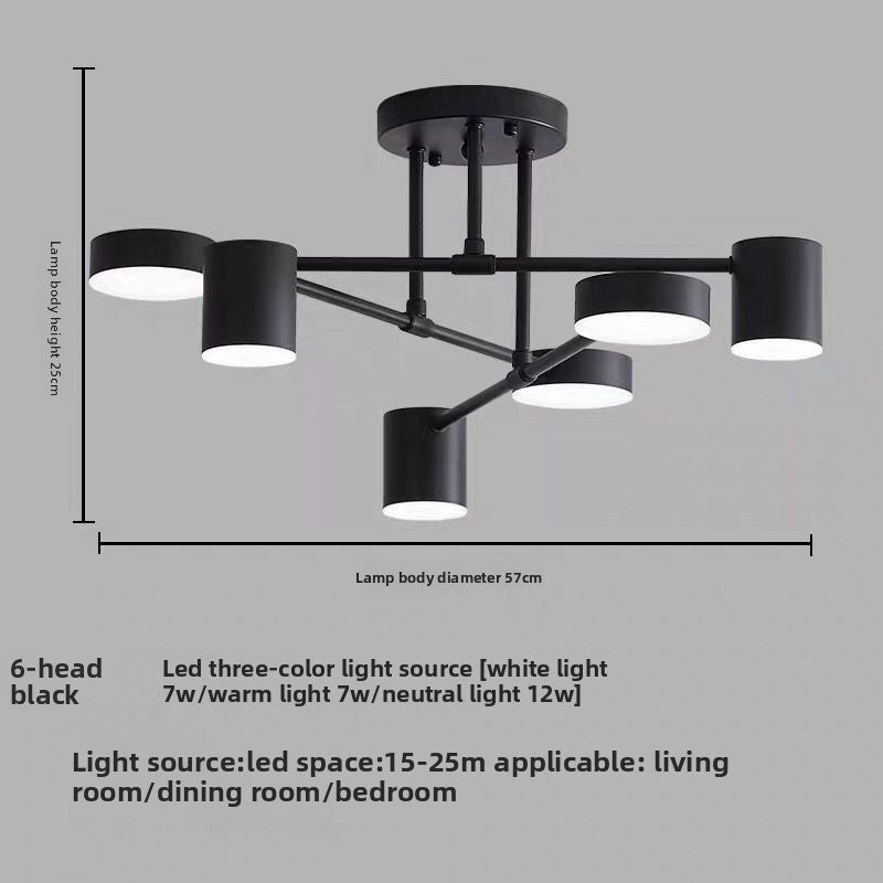 Modern Nordic Ceiling Lamp for Living Room