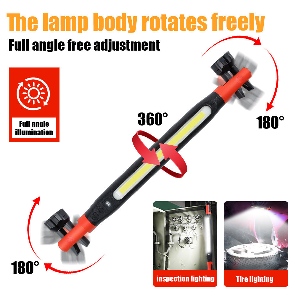 Rechargeable LED Work Light with Magnetic Hook and 3 Modes