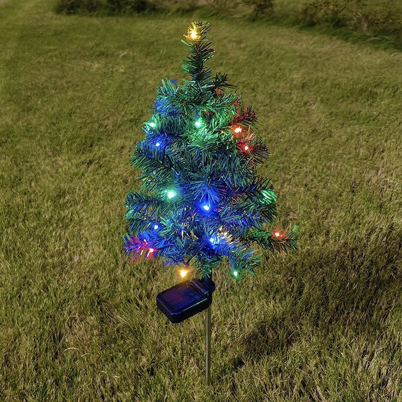 Solar LED Christmas Tree Light for Outdoor Decoration