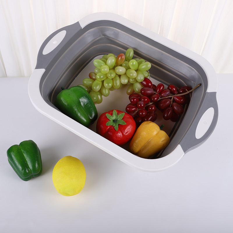 Multifunctional Folding Plastic Cutting Board