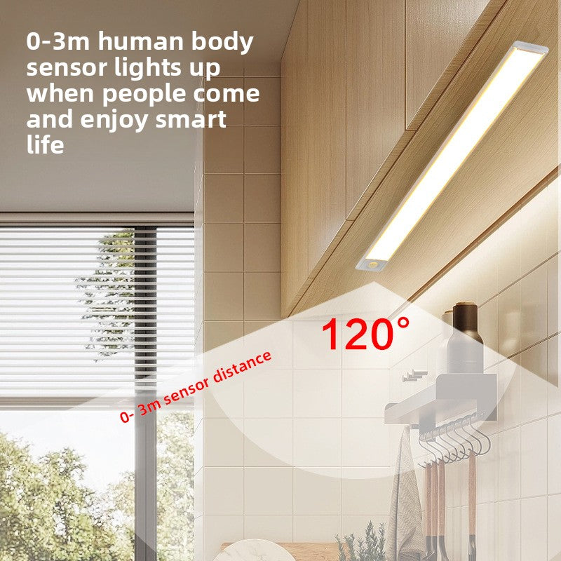 Ultra-thin human body induction light bar