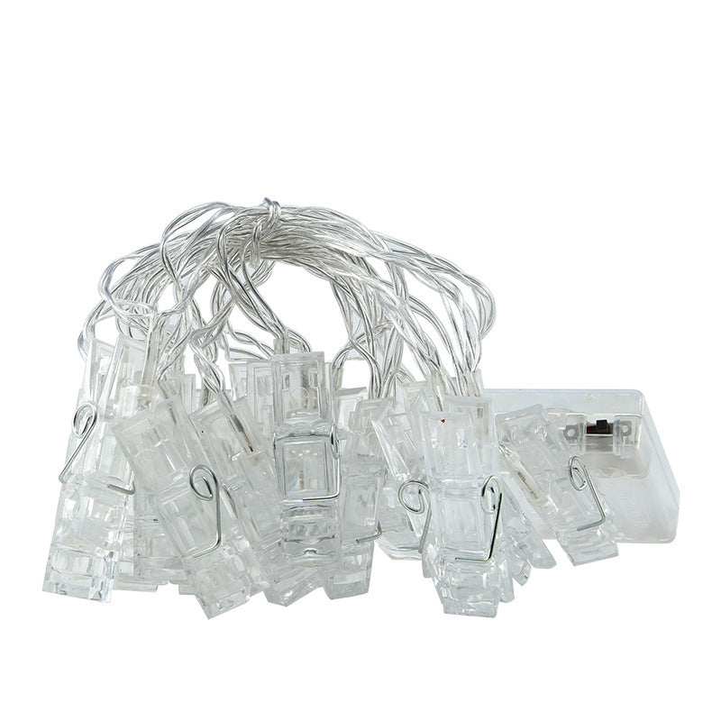 LED Photo Clip String Lights