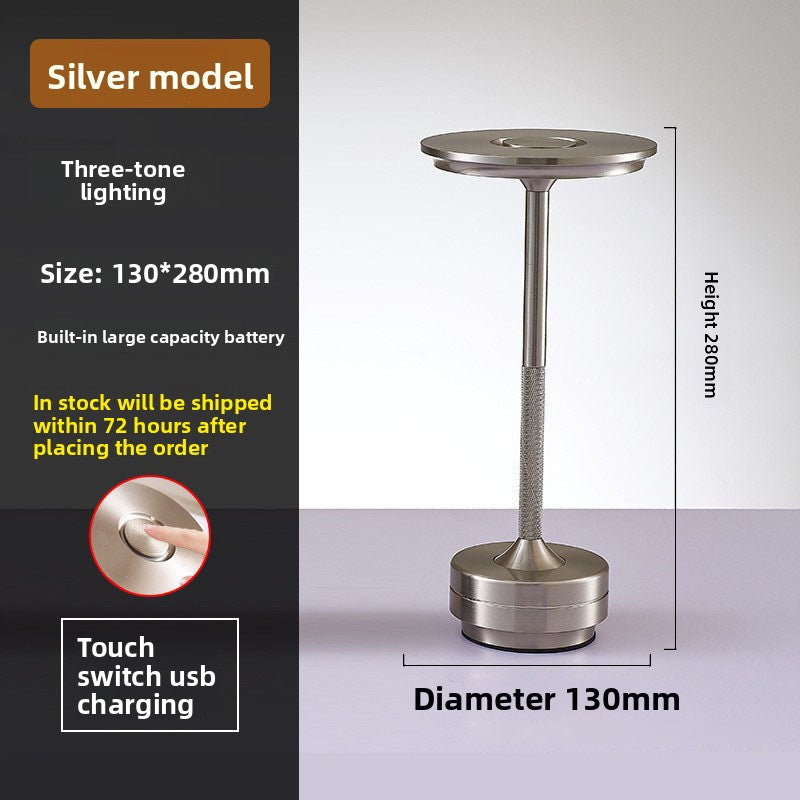 All-Aluminum Touch Table Lamp
