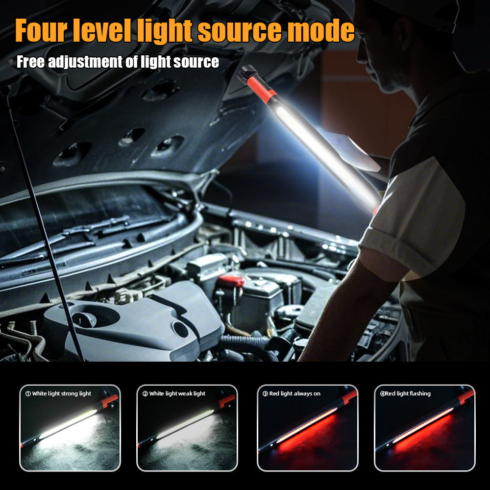 Rechargeable LED Work Light with Magnetic Hook and 3 Modes