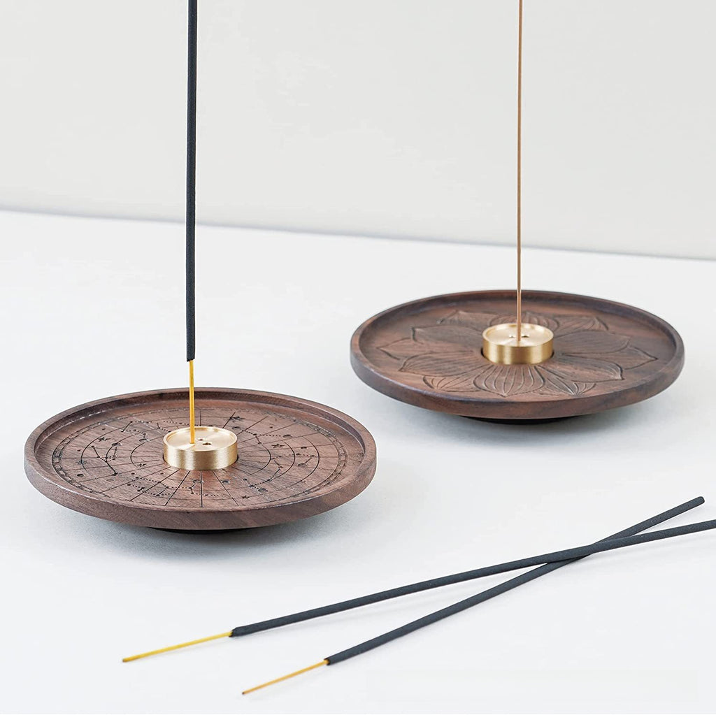 Wooden Incense Holder Modern Minimalist Fragrance Stick Stand