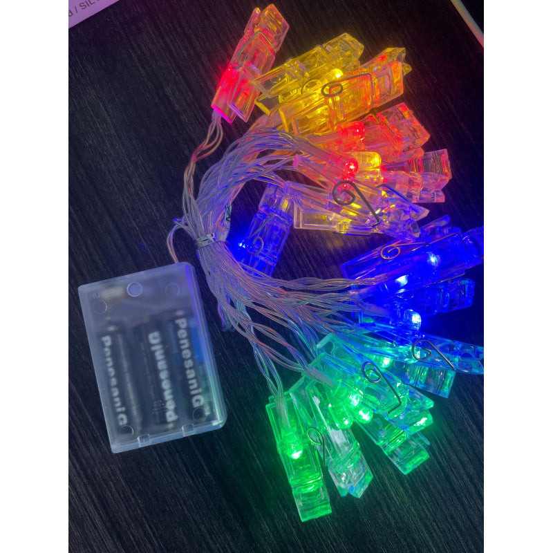 LED Photo Clip String Lights