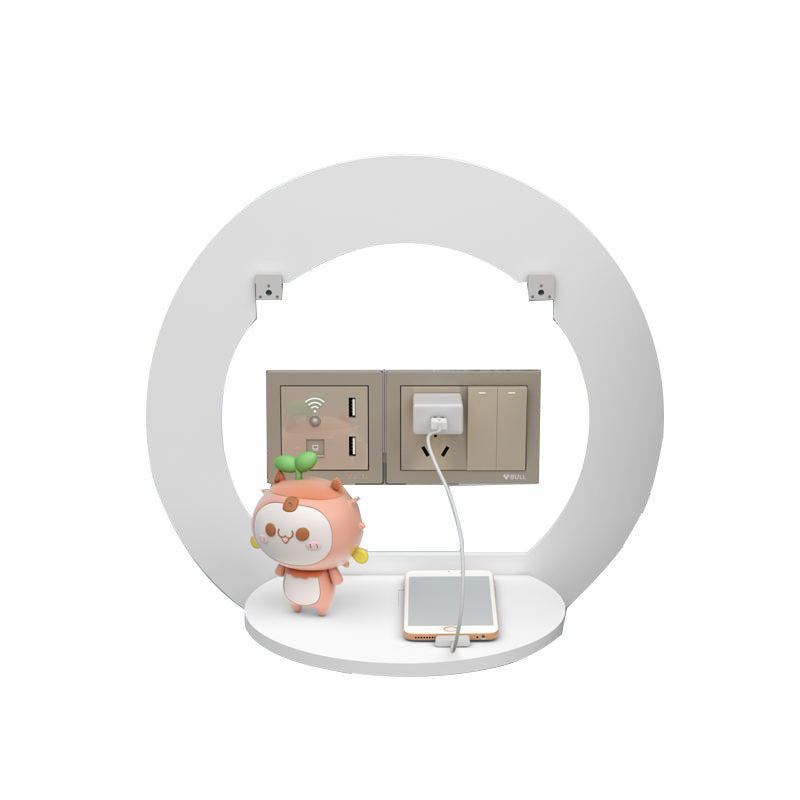 Punch-Free Wall Mount Shelf for Storage and Decoration