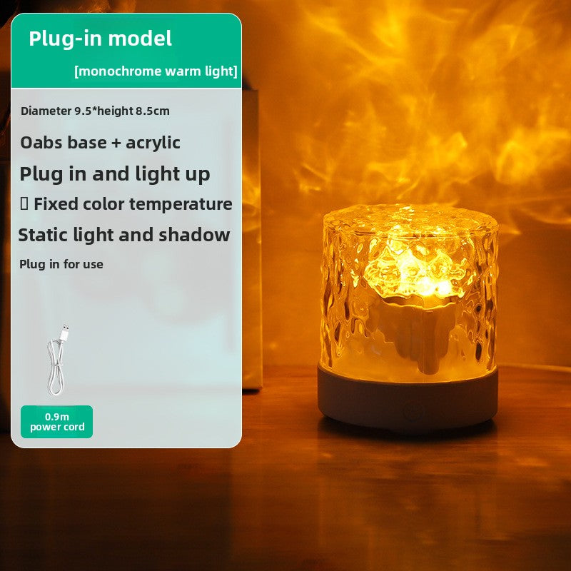 Christmas ripple pattern bedroom bedside lamp