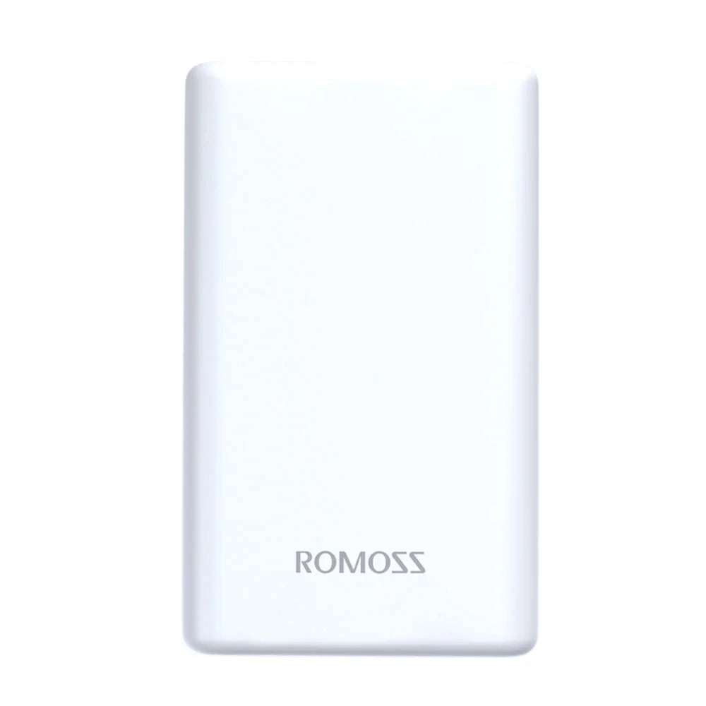 Romoss PAC10 10000mAh 20W Fast Charge Power Bank – White