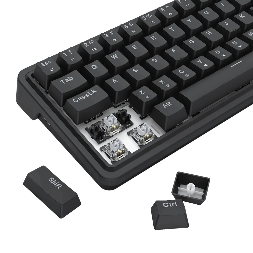 Redragon NOVA K709 65% Wired Gasket RGB Gaming Keyboard – Black