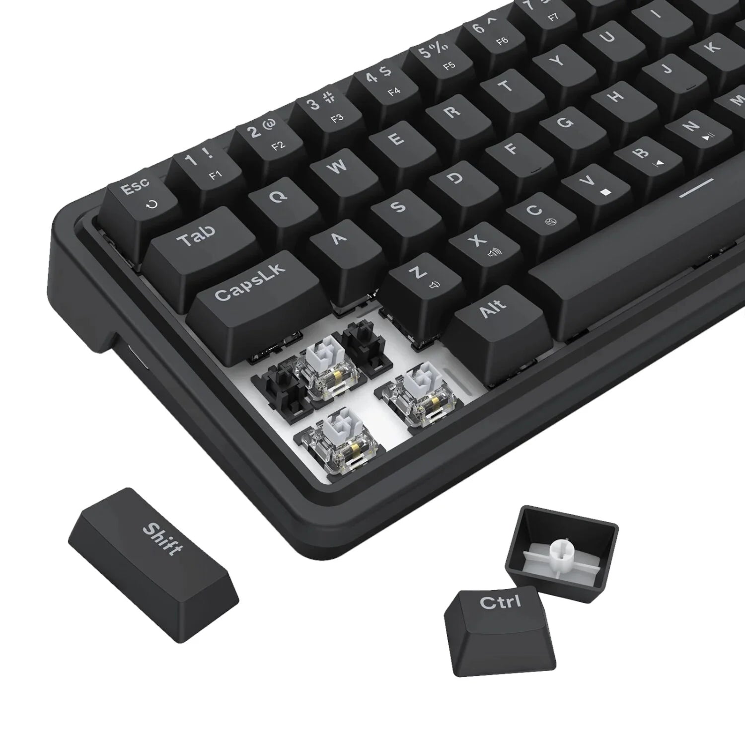 Redragon NOVA K709 65% Wired Gasket RGB Gaming Keyboard – Black
