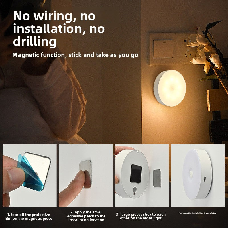 USB Rechargeable Motion Sensor Night Light