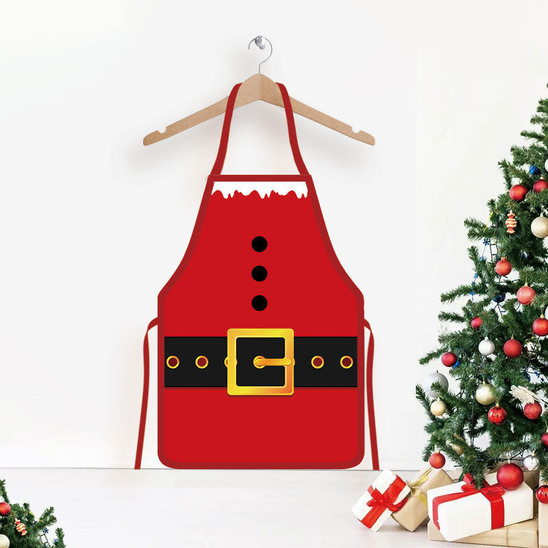 Christmas Printed Apron for Home and Party