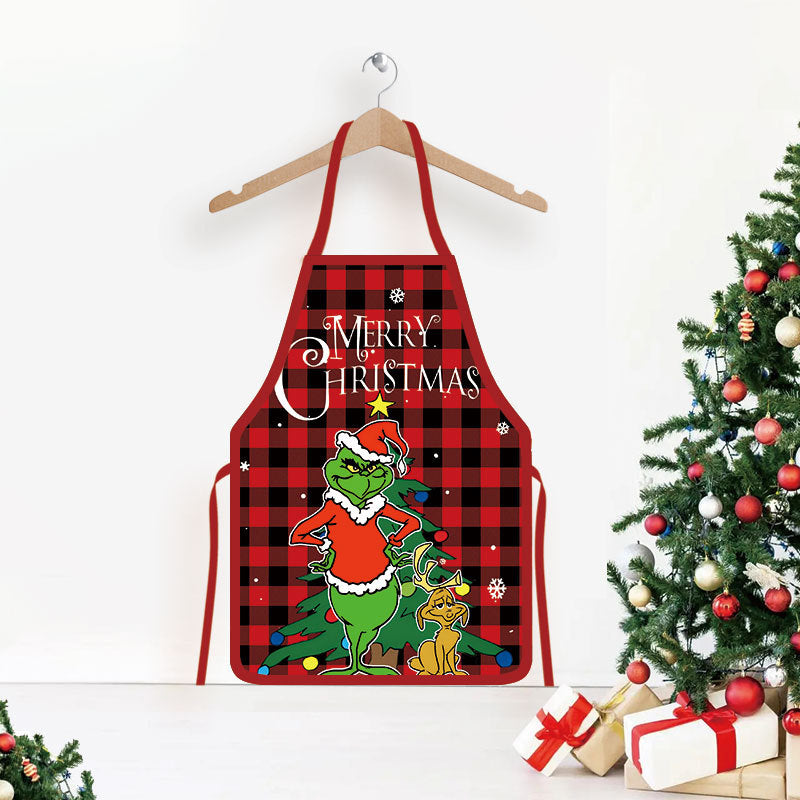 Christmas Printed Apron for Home and Party