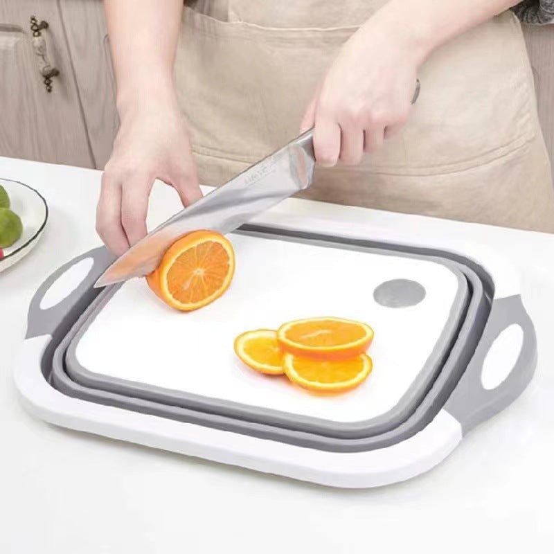 Multifunctional Folding Plastic Cutting Board