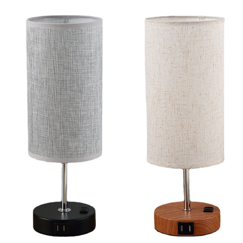 Adjustable USB Touch Desk Lamp with Dual Charging Ports