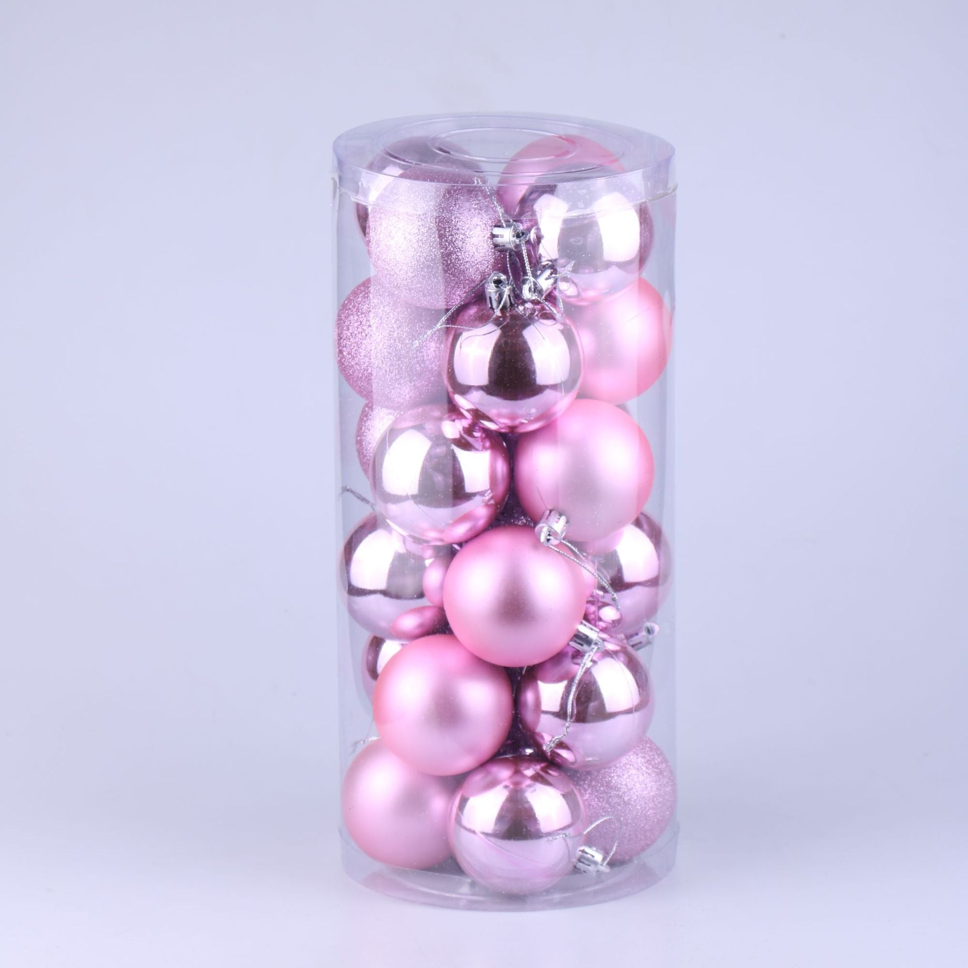 Plastic electroplated balls Christmas tree pendant