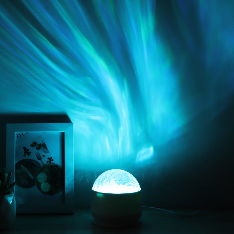 Christmas ripple pattern bedroom bedside lamp