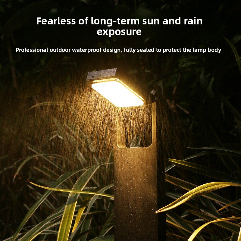 Solar Powered Outdoor Garden Light with Auto On/Off