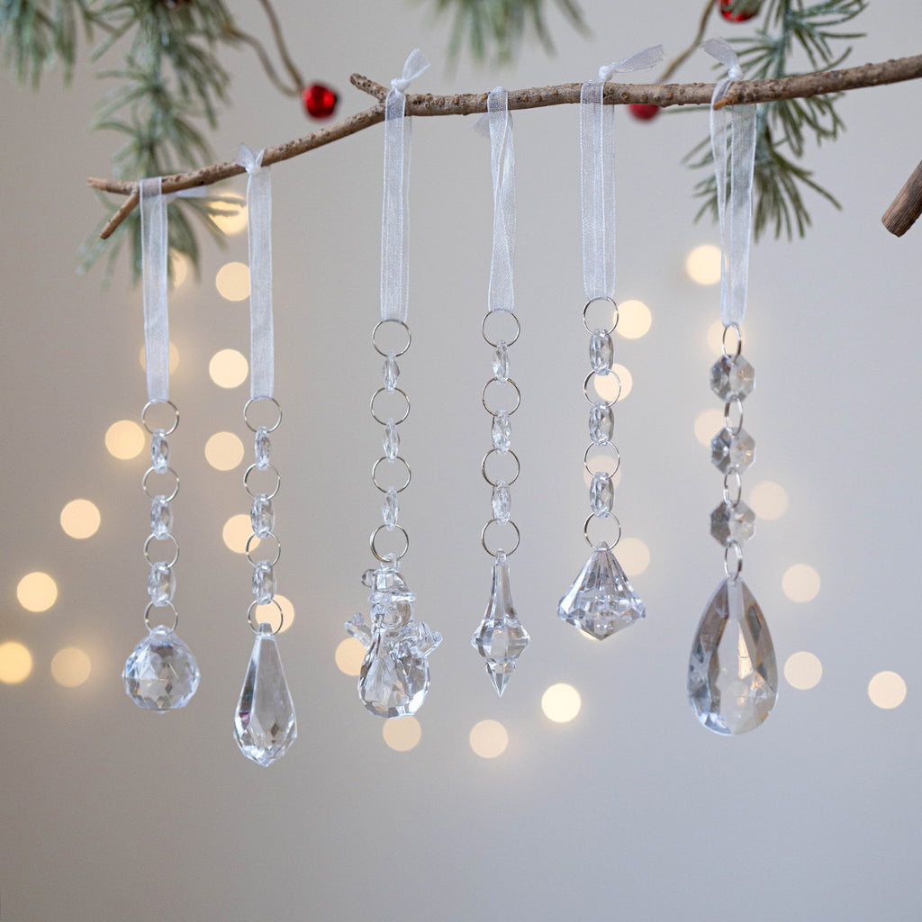 Christmas Tree Decoration Snowflake Pendant