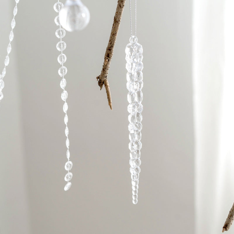 Christmas Tree Decoration Snowflake Pendant