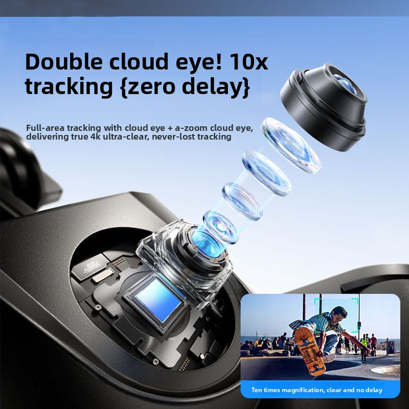 Face tracking and follow-up tripod