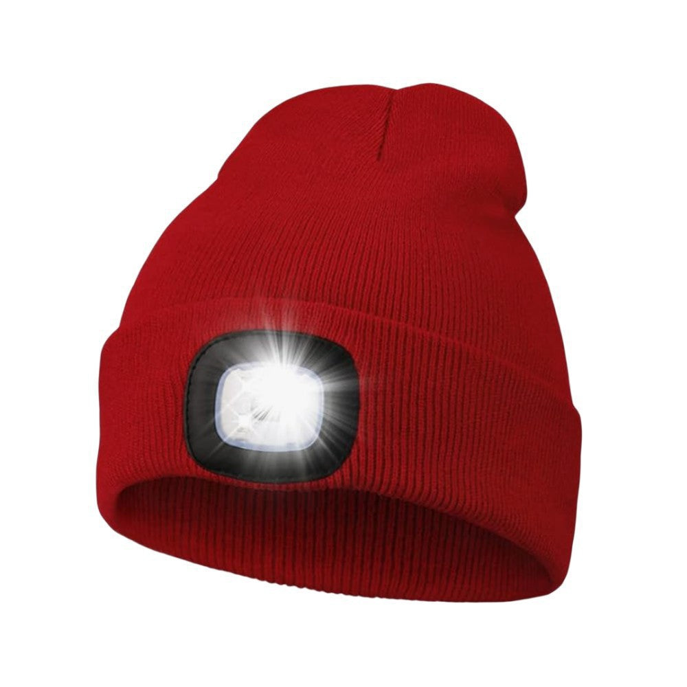 LED knitted cap